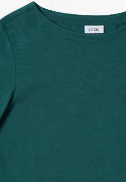 Basic shirt met lange mouwen