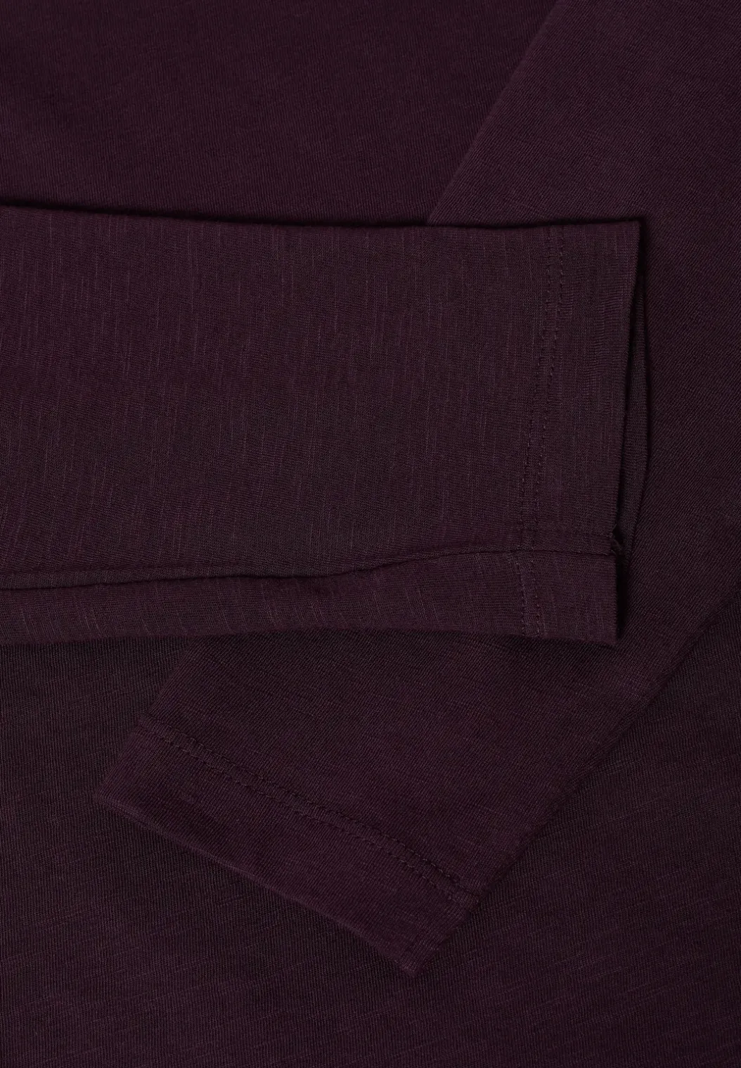Basic shirt met lange mouwen