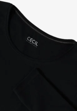 Basic shirt met lange mouwen