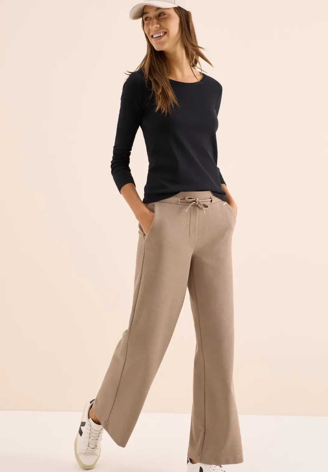 Basic shirt met lange mouwen