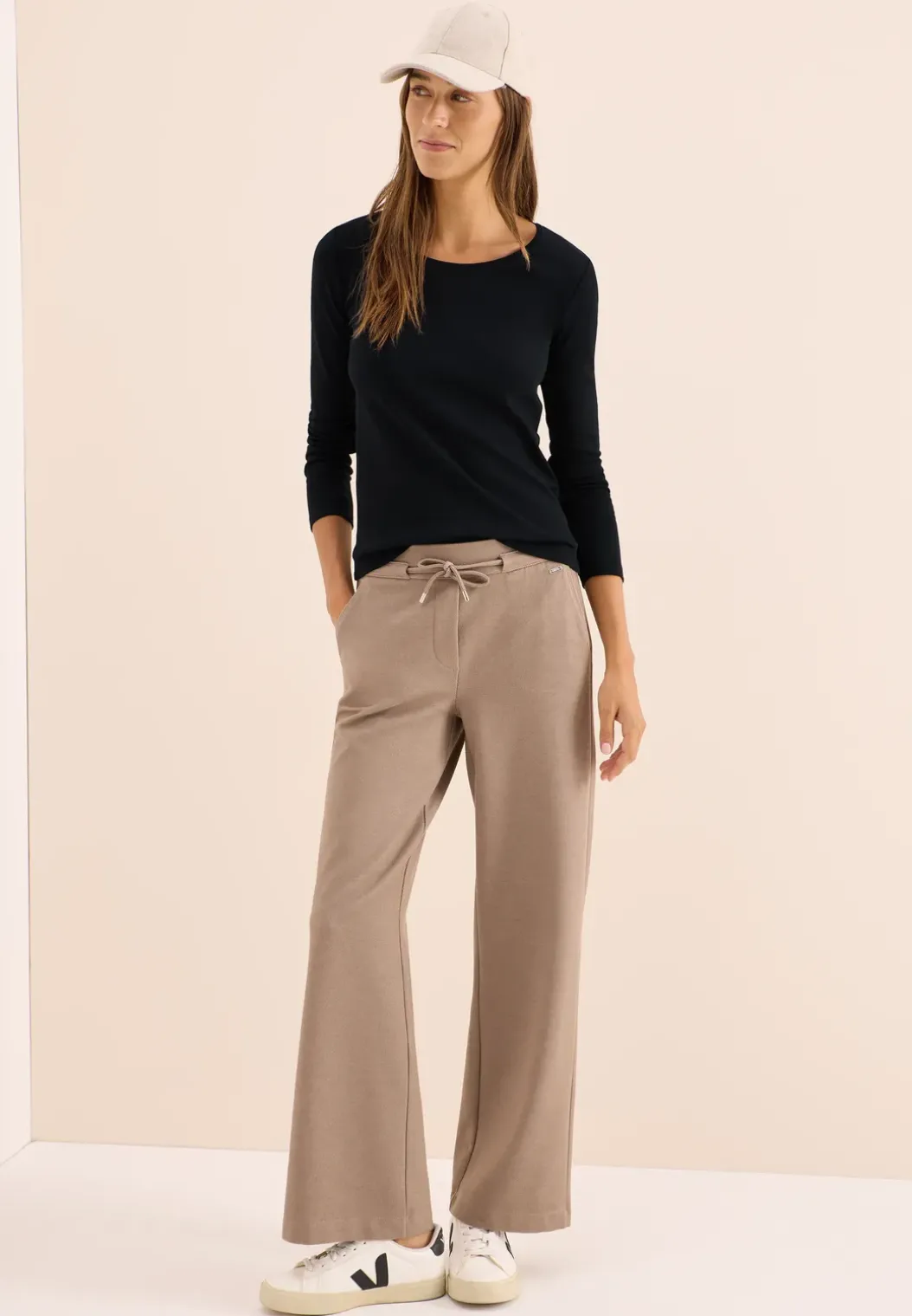 Basic shirt met lange mouwen