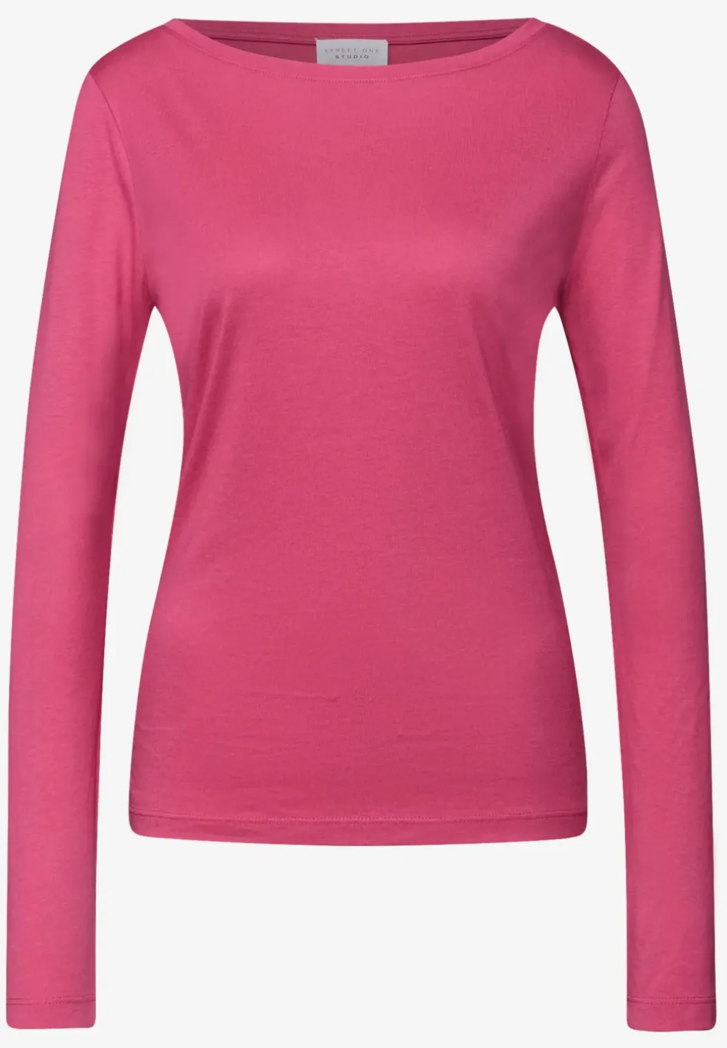 Basic shirt met lange mouwen