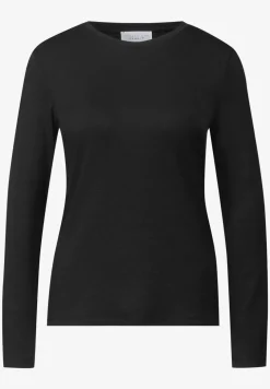 Basic shirt met lange mouwen
