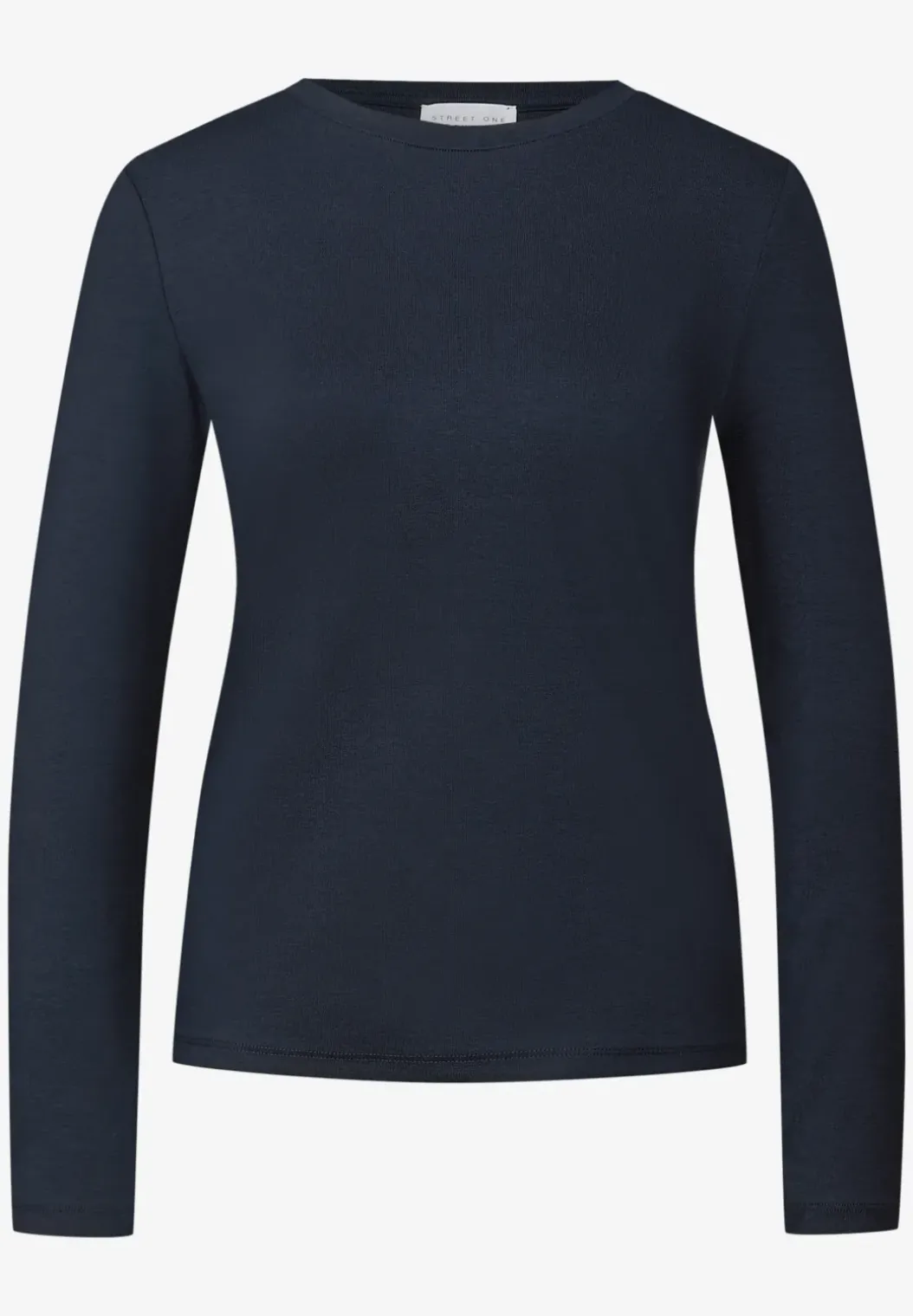 Basic shirt met lange mouwen