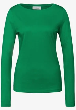 Basic shirt met lange mouwen