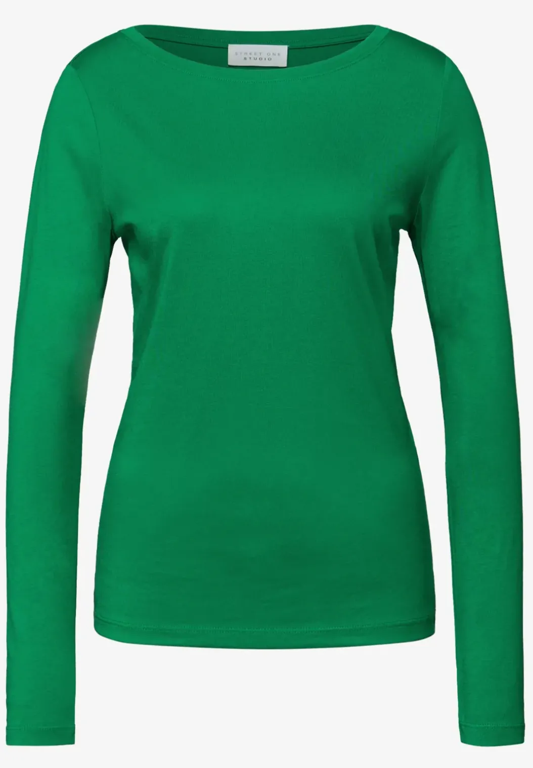 Basic shirt met lange mouwen