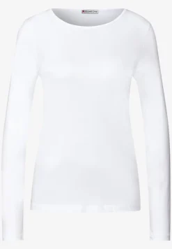 Basic shirt met lange mouwen