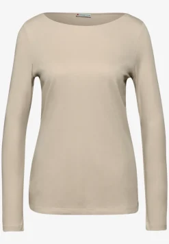 Basic shirt met lange mouwen