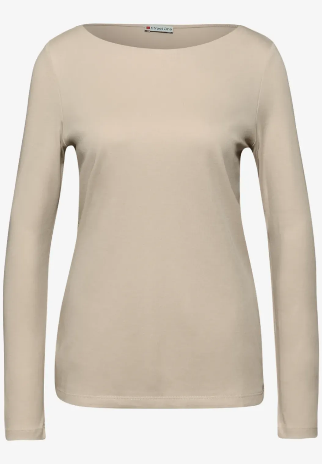 Basic shirt met lange mouwen