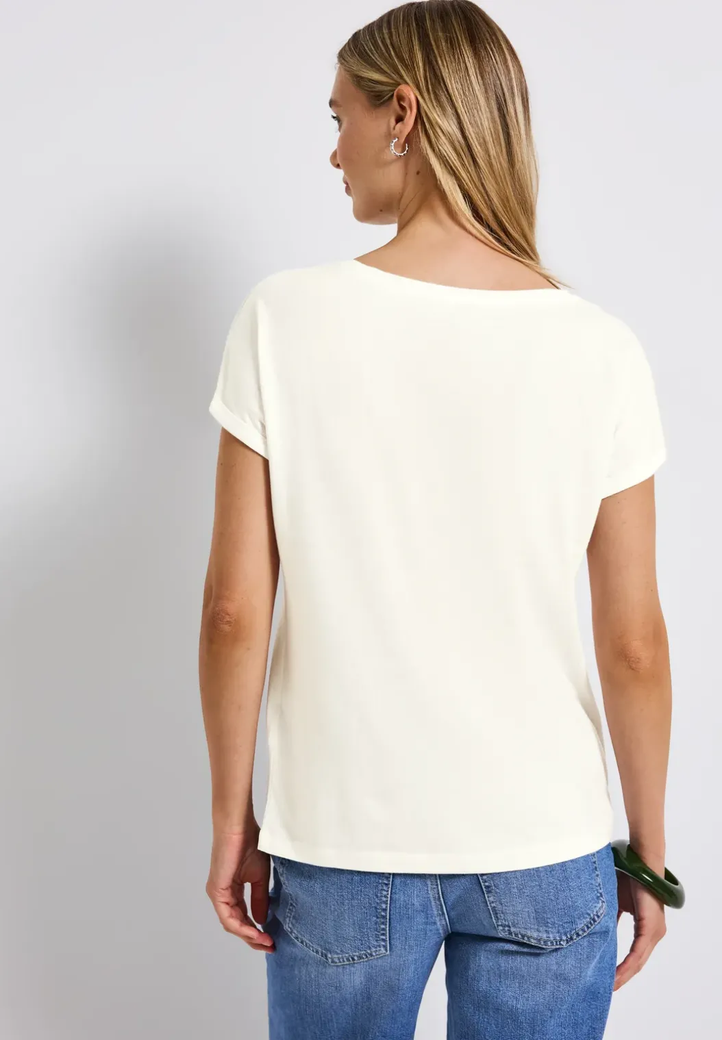 Basic shirt met print