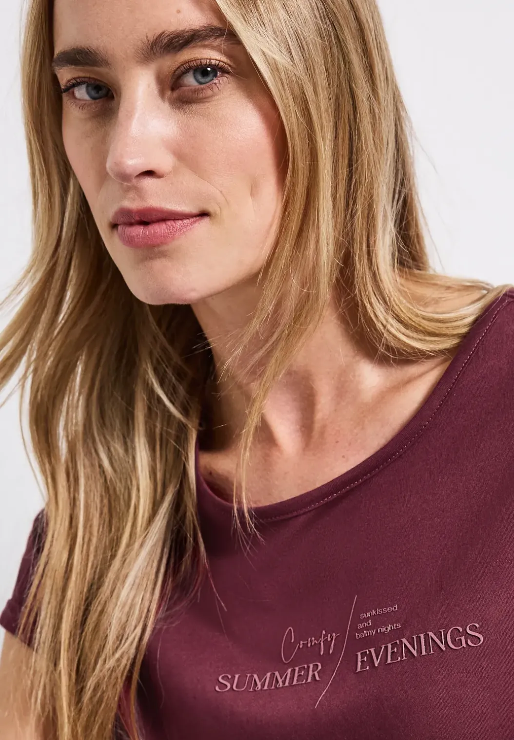 Basic shirt met print