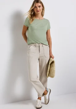 Basic shirt met print