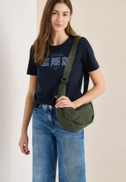 Basic shirt met print aan de voorkant