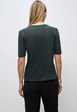 Basic Shirt met rimpels