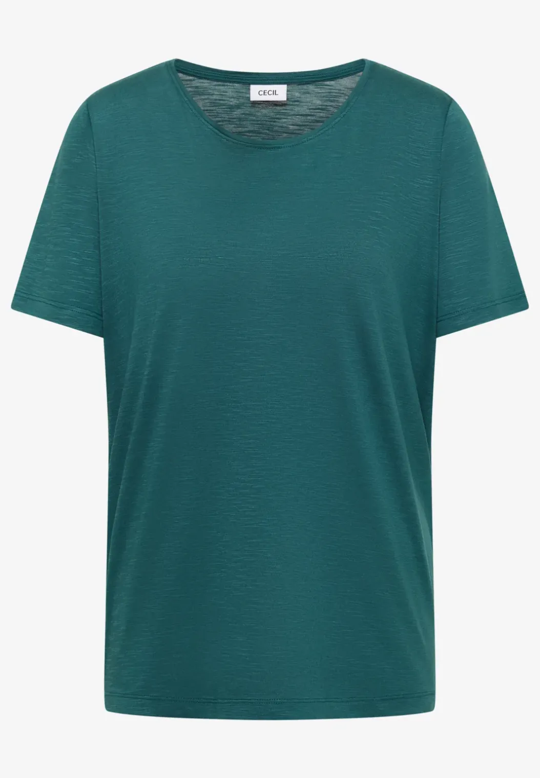 Basic Shirt met ronde hals