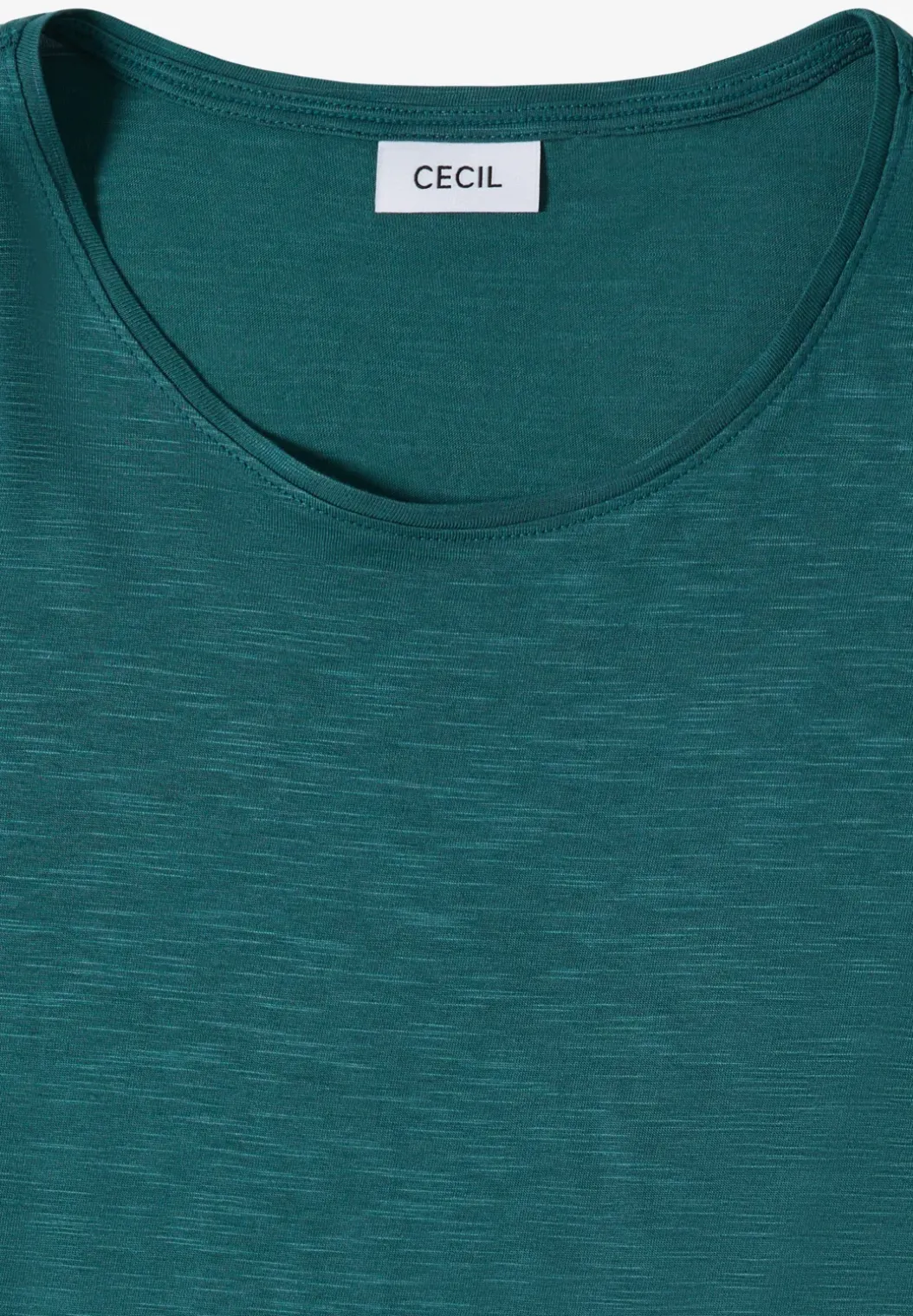 Basic Shirt met ronde hals
