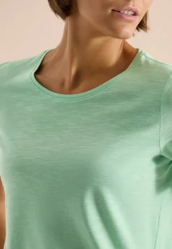 Basic Shirt met ronde hals