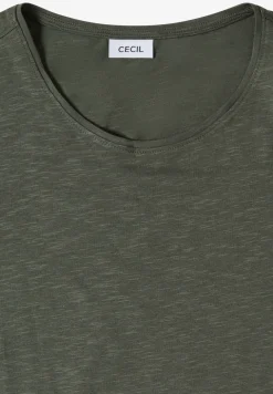 Basic Shirt met ronde hals