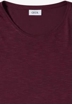 Basic Shirt met ronde hals