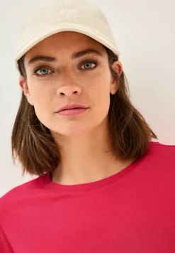 Basic Shirt met ronde hals