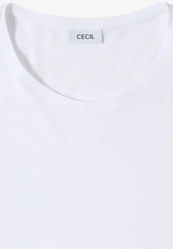 Basic Shirt met ronde hals