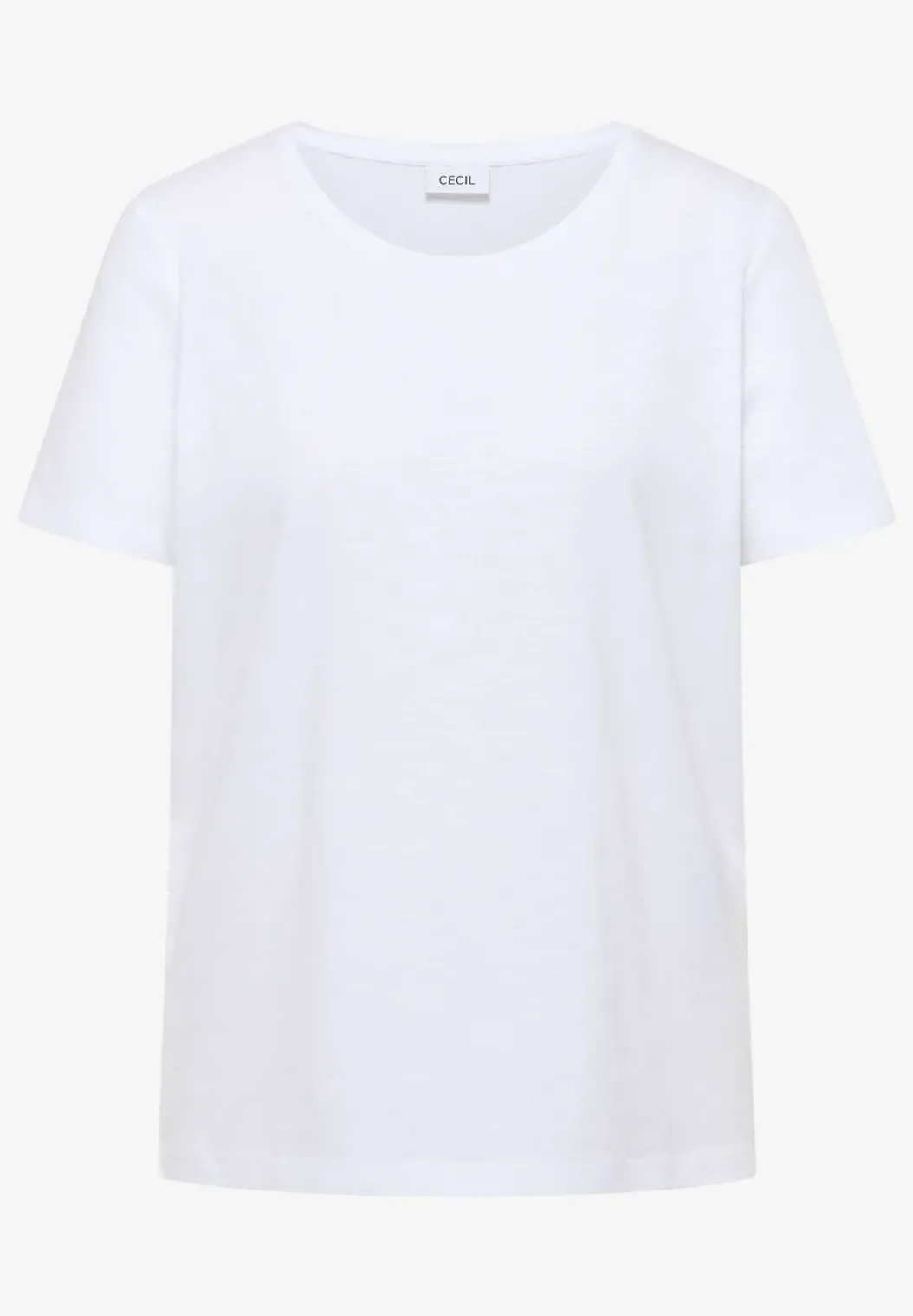 Basic Shirt met ronde hals