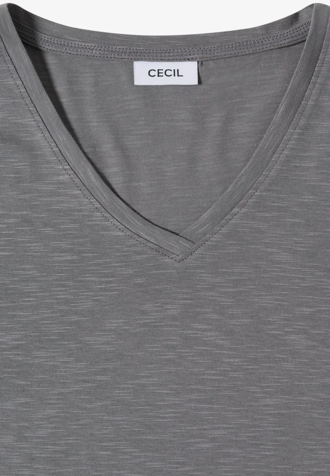 Basic Shirt met V-hals