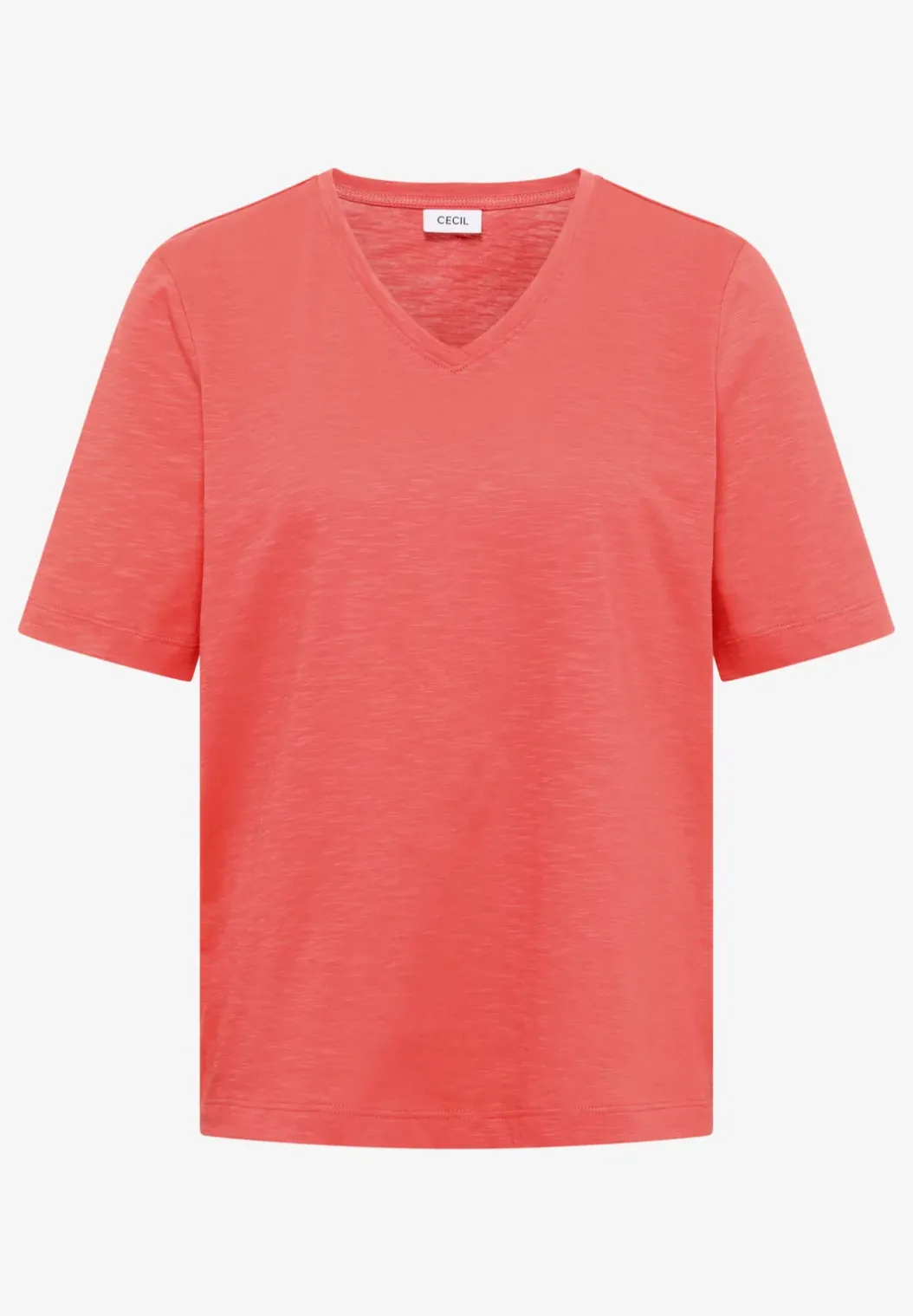 Basic Shirt met V-hals