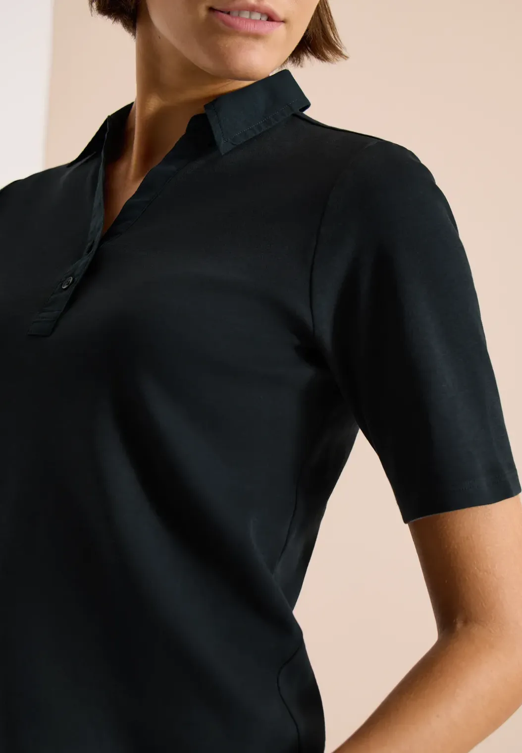Basis polo met korte mouwen