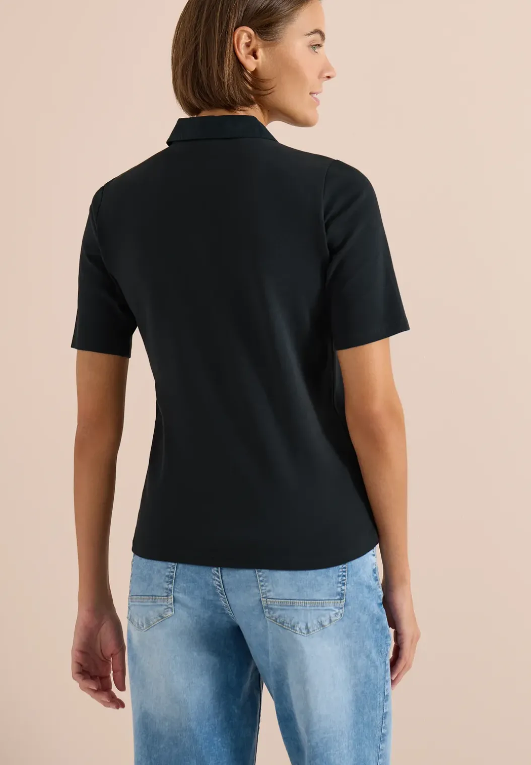 Basis polo met korte mouwen