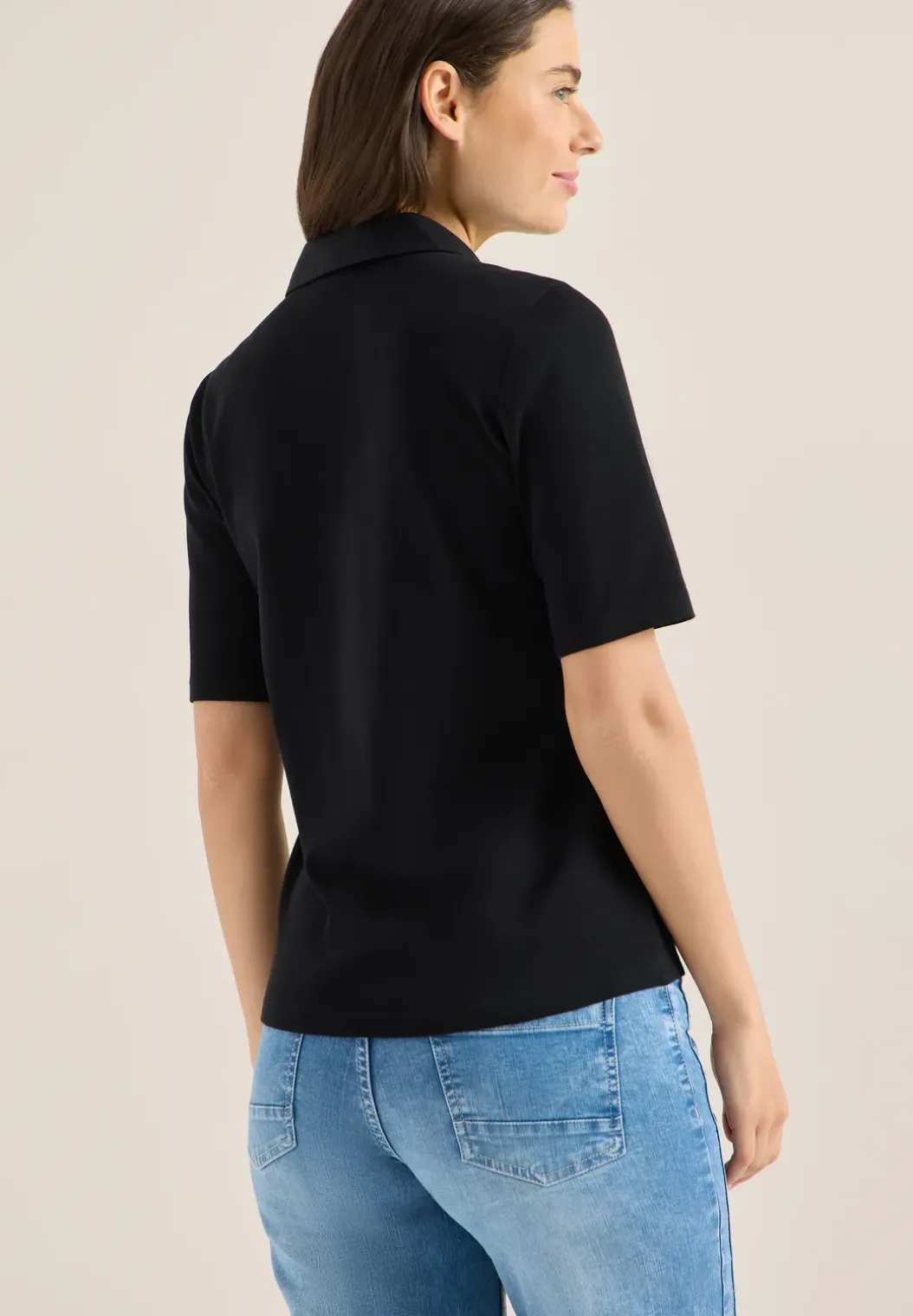 Basis polo met korte mouwen