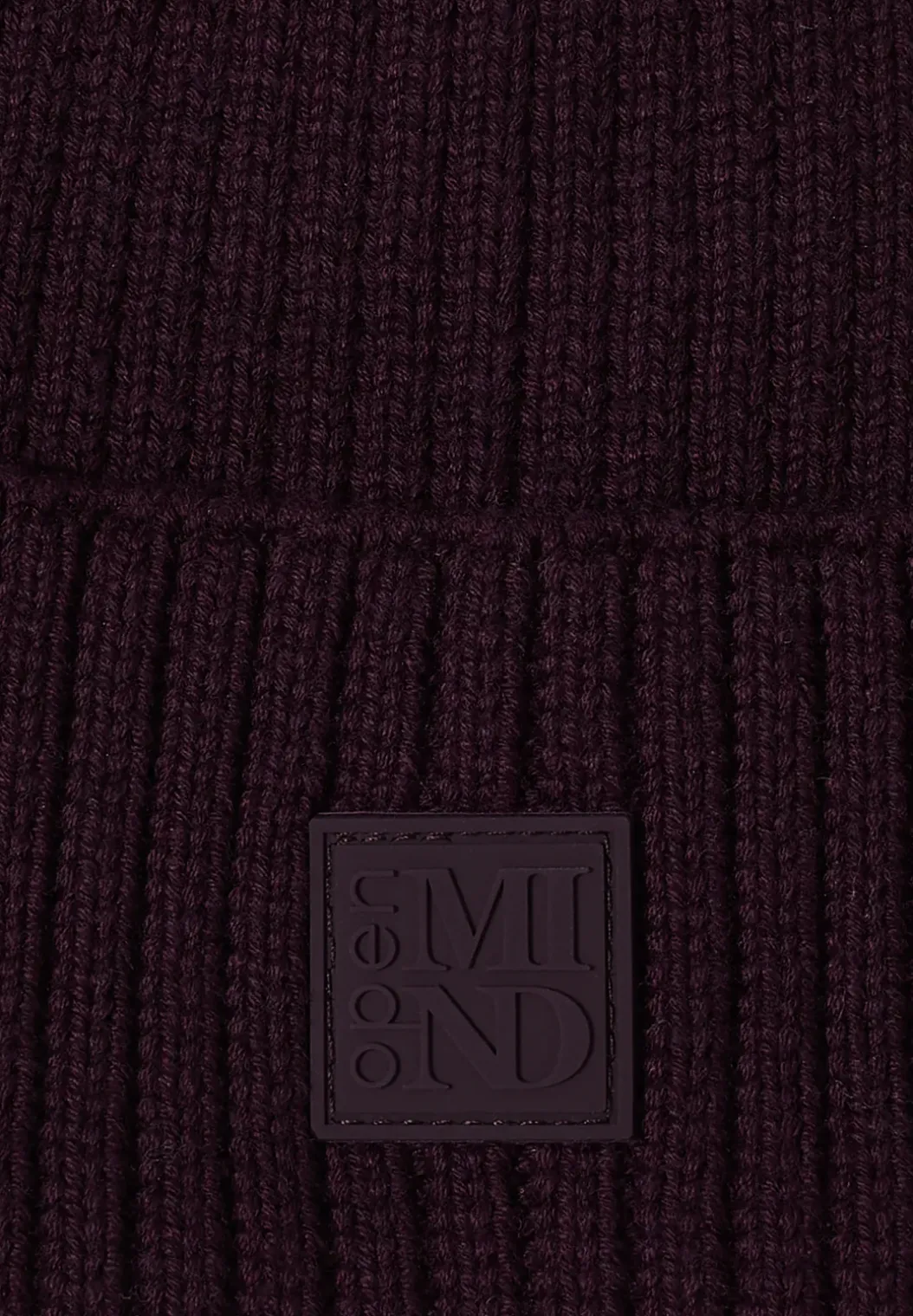 Beanie in effen kleur