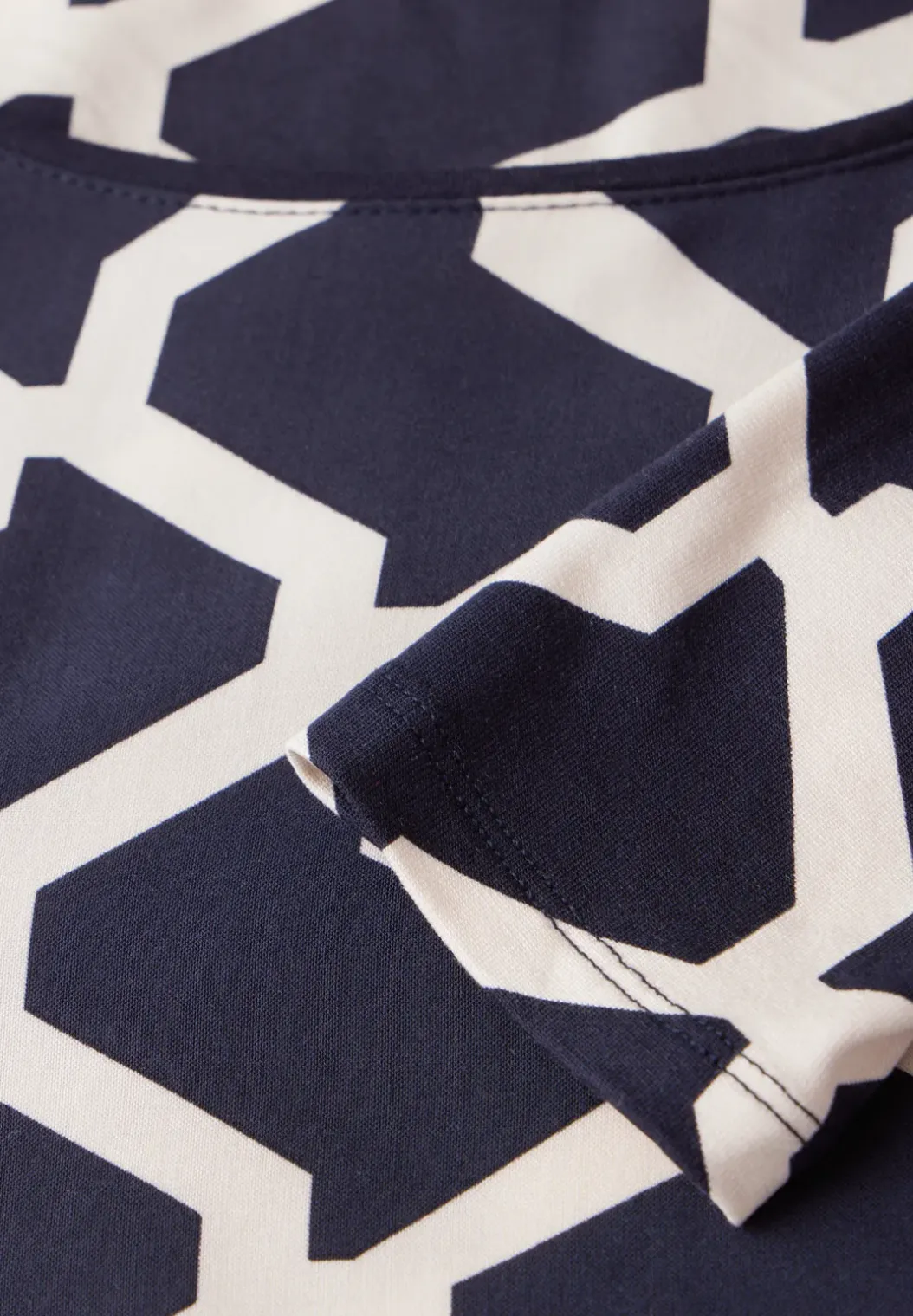 Bedrukt shirt met lange mouwen