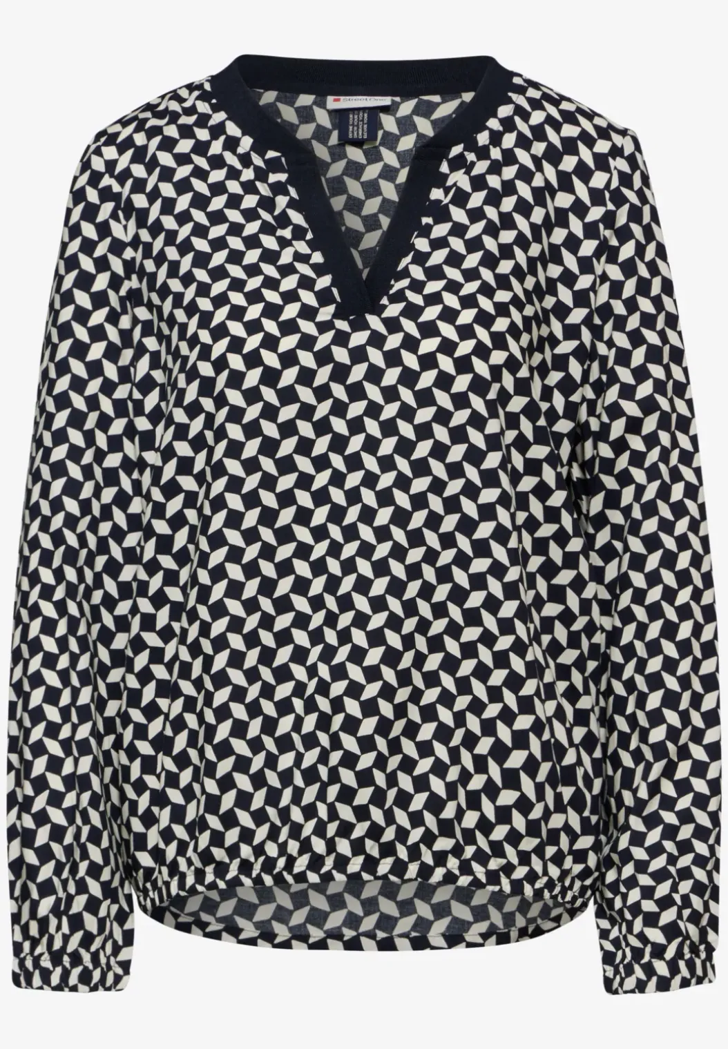 Bedrukte blouse