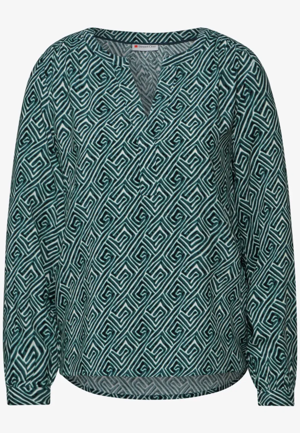 Bedrukte blouse