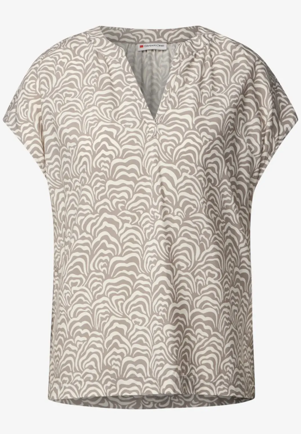 Bedrukte blouse