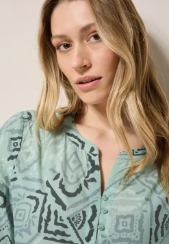 Bedrukte blouse