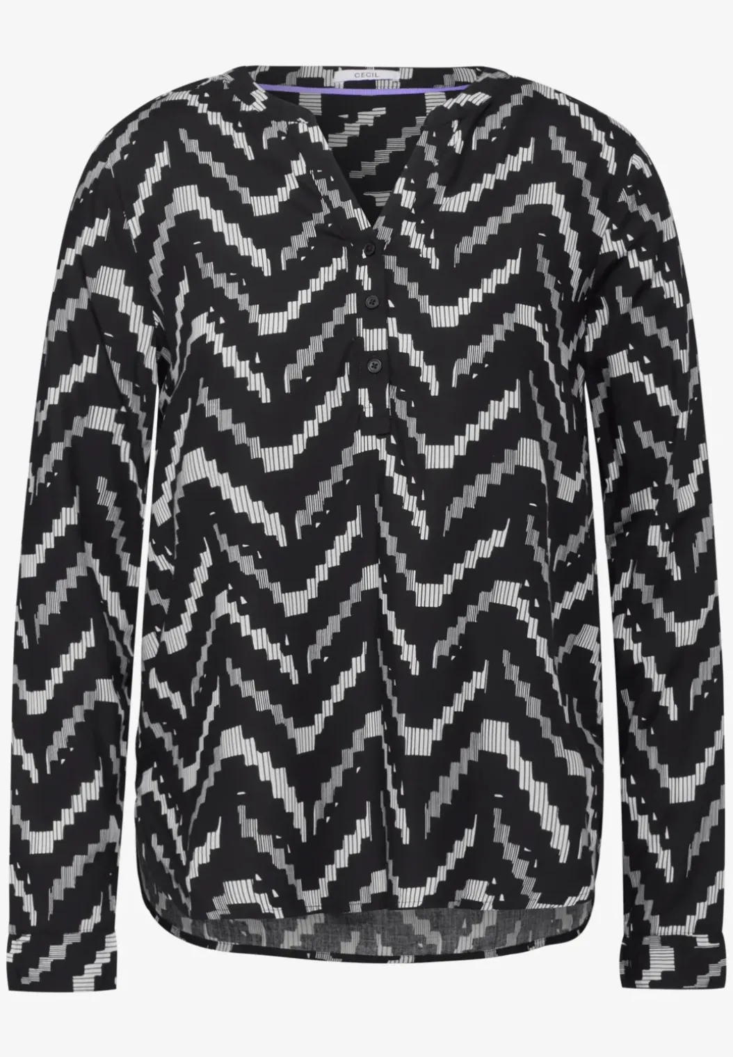 Bedrukte blouse