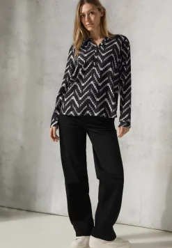 Bedrukte blouse
