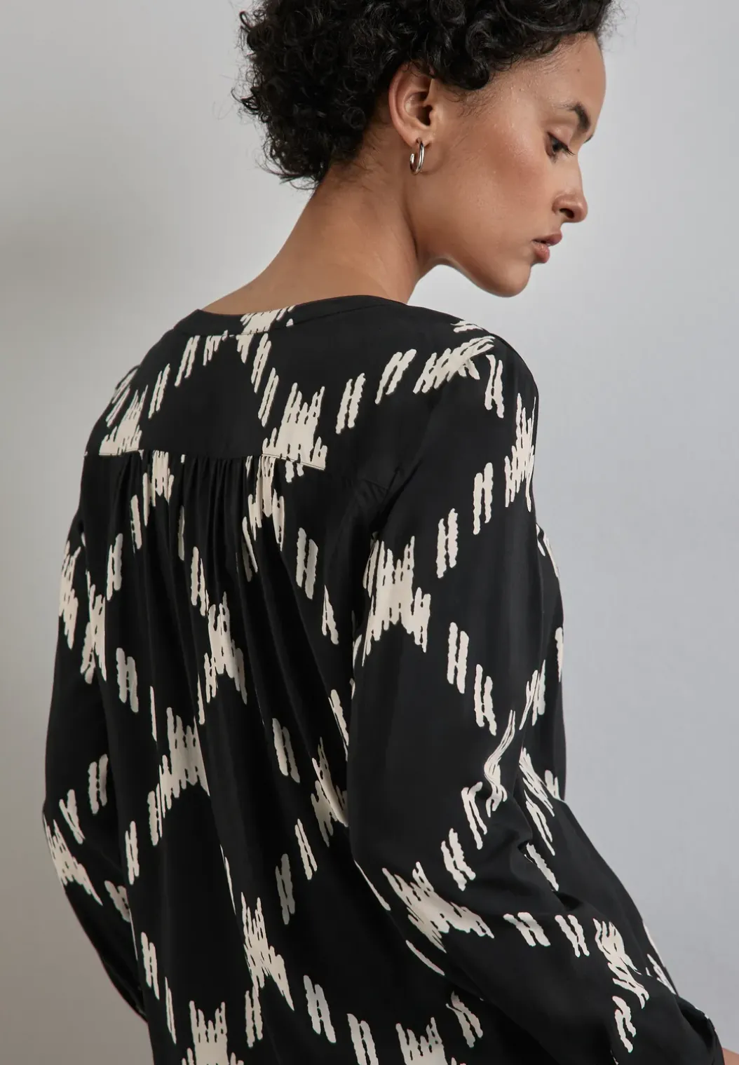 Bedrukte blouse