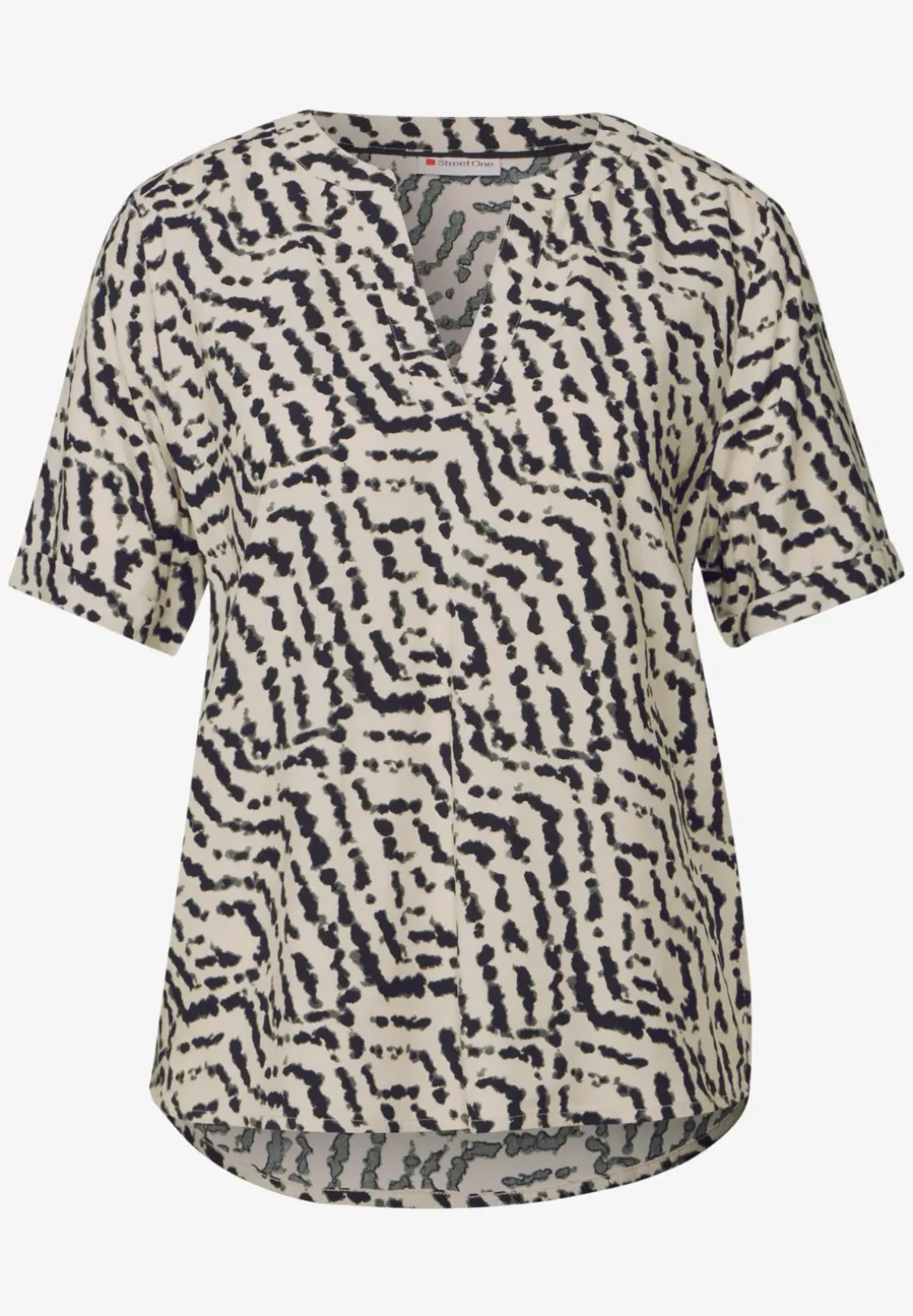Bedrukte blouse