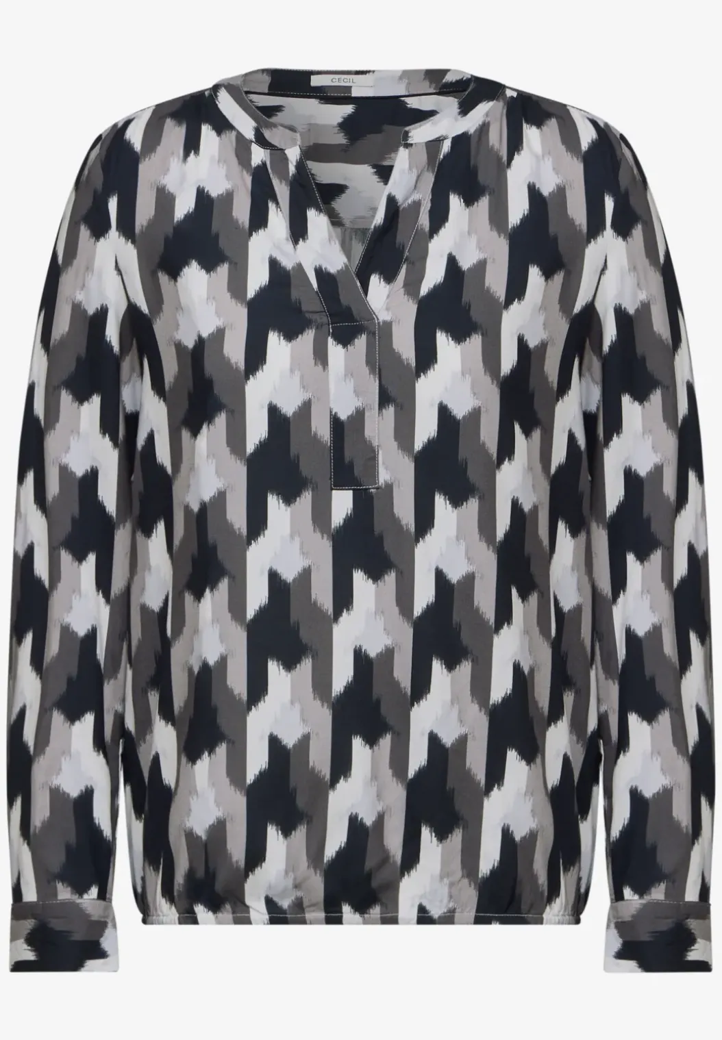 Bedrukte blouse
