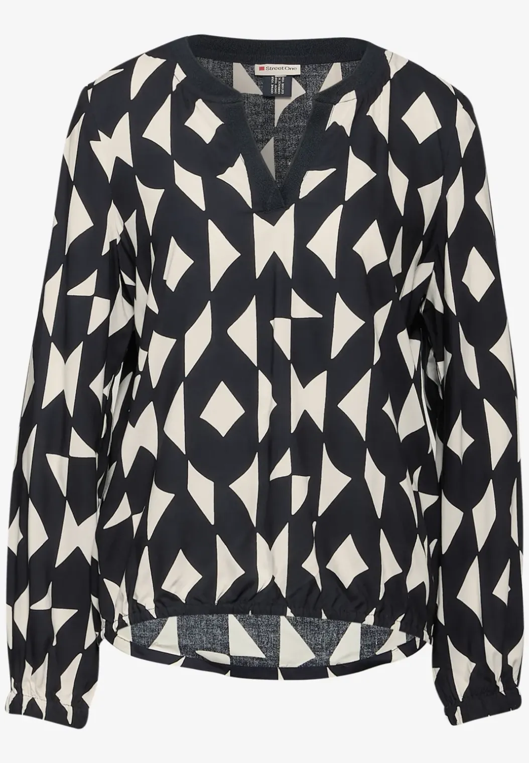 Bedrukte blouse