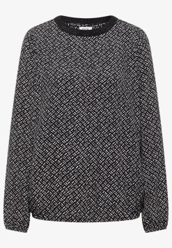 Bedrukte blouse met glitter