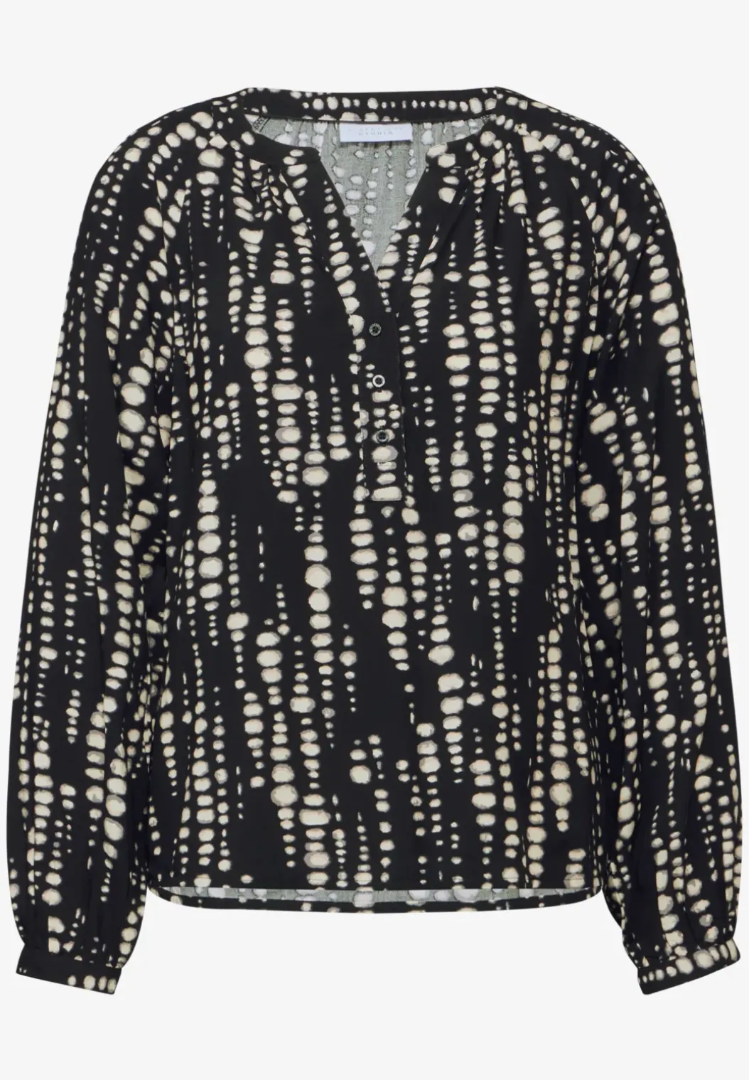 Bedrukte raglan blouse