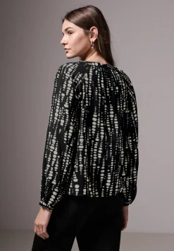 Bedrukte raglan blouse