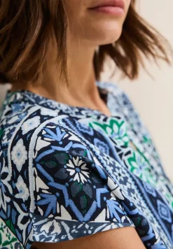 Bedrukte blouse