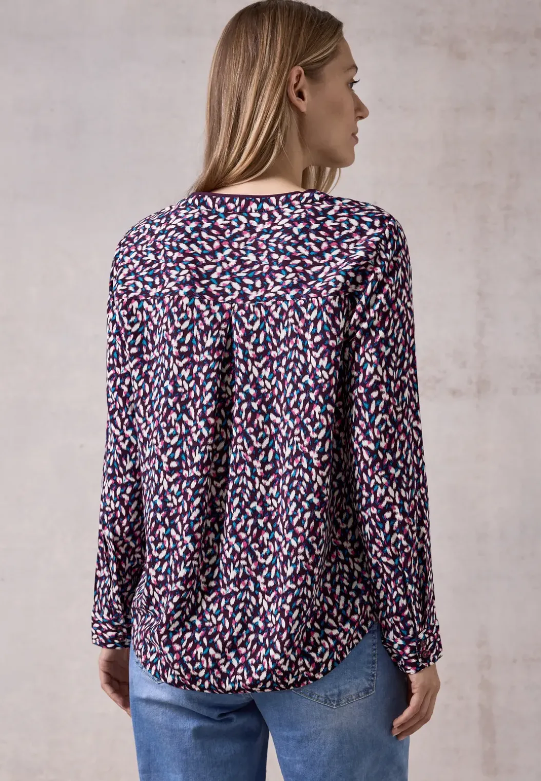 Bedrukte blouse