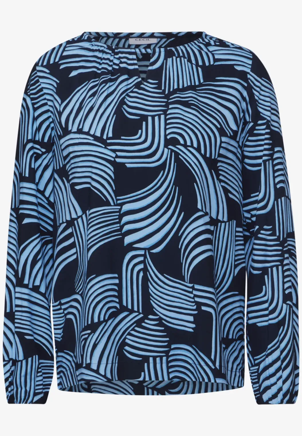 Bedrukte blouse