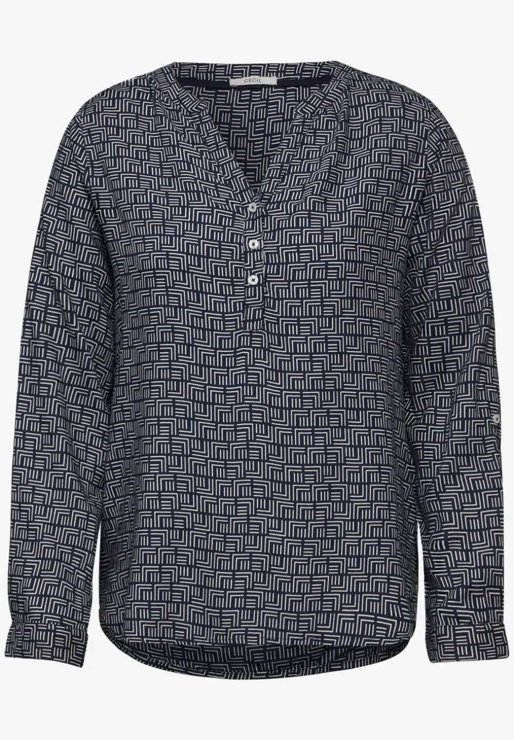 Bedrukte blouse